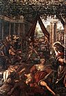 Jacopo Robusti Tintoretto La Probatica Piscina painting